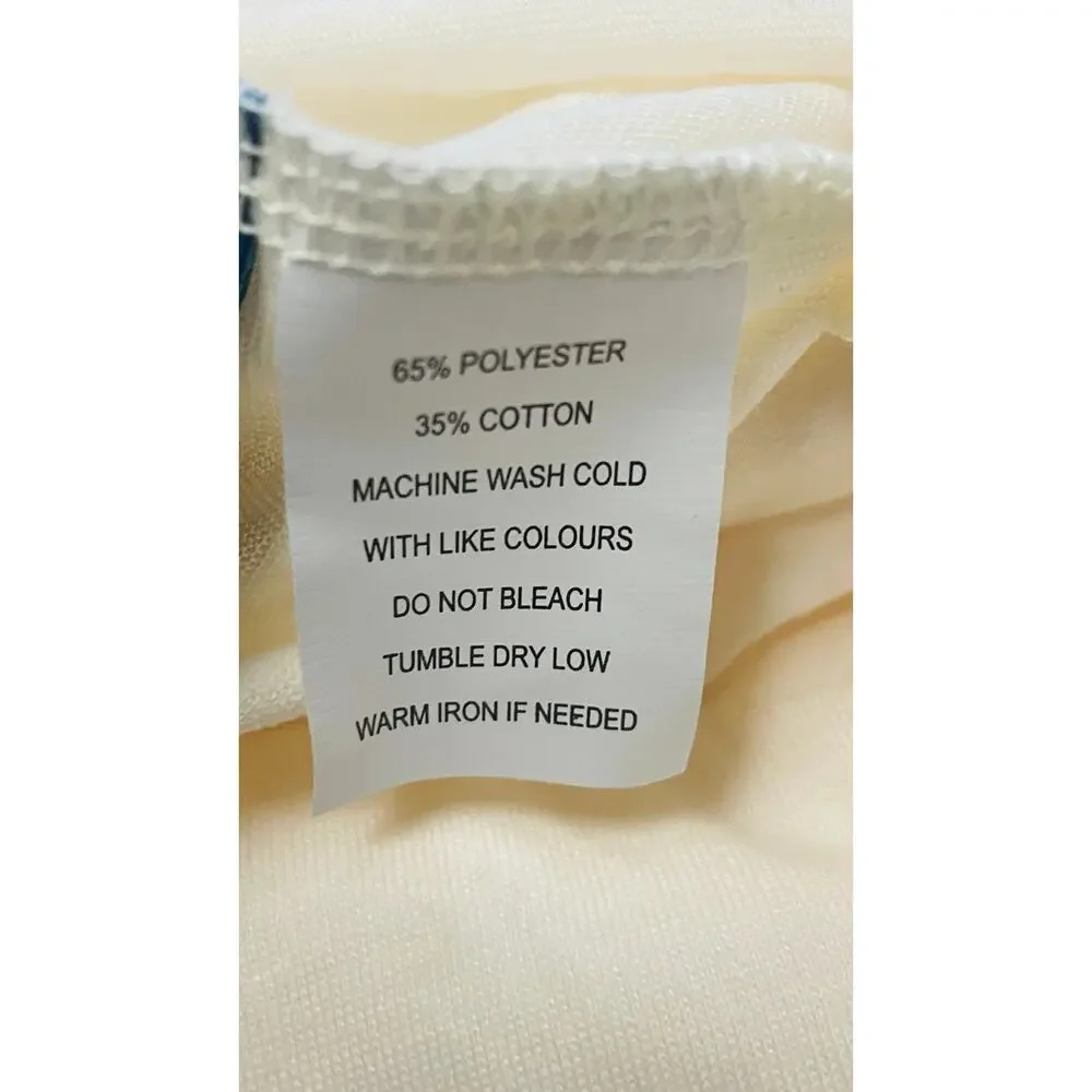 Ella Jayne Jersey Knit Sheet Set Twin XL Ivory 3 Pc Cotton Blend Soft Sheets NEW